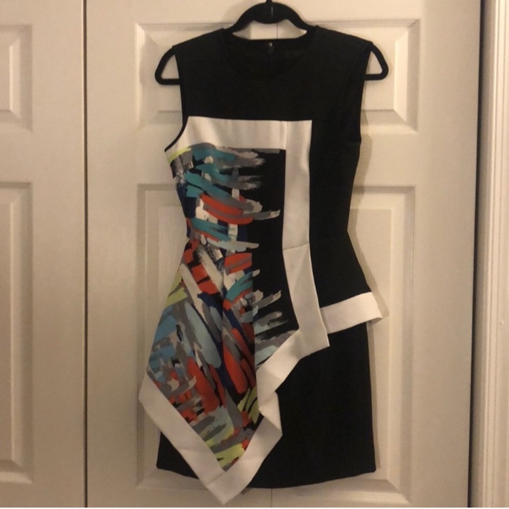 BCBG Peplum Dress